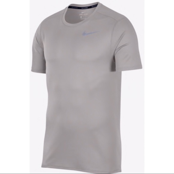 Nike Other - New Nike Breathe Run Short Sleeve T-Shirt, Grey XL